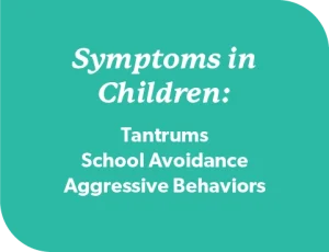 Symptoms in children